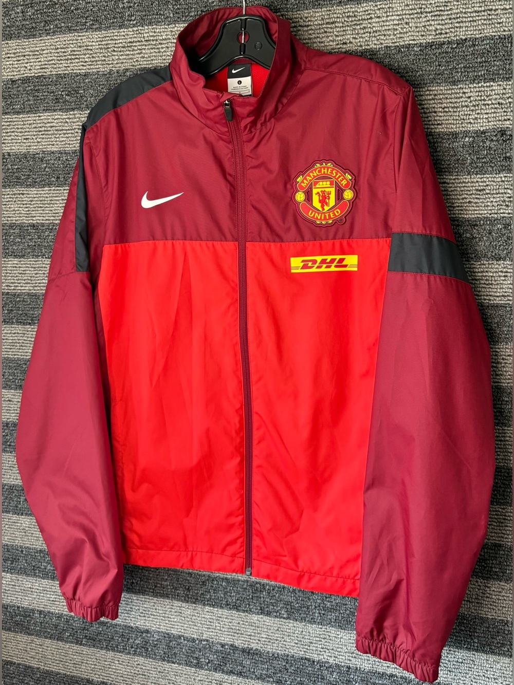 2010/11 Nike Manchester United Training Windbreaker Jacket Men’s Large EUC